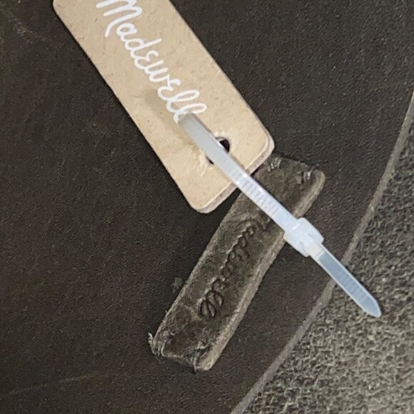 Madewell Sydney Forest Green Genuine Leather Crossbody Bag Adjustable Strap - Picture 6 of 16